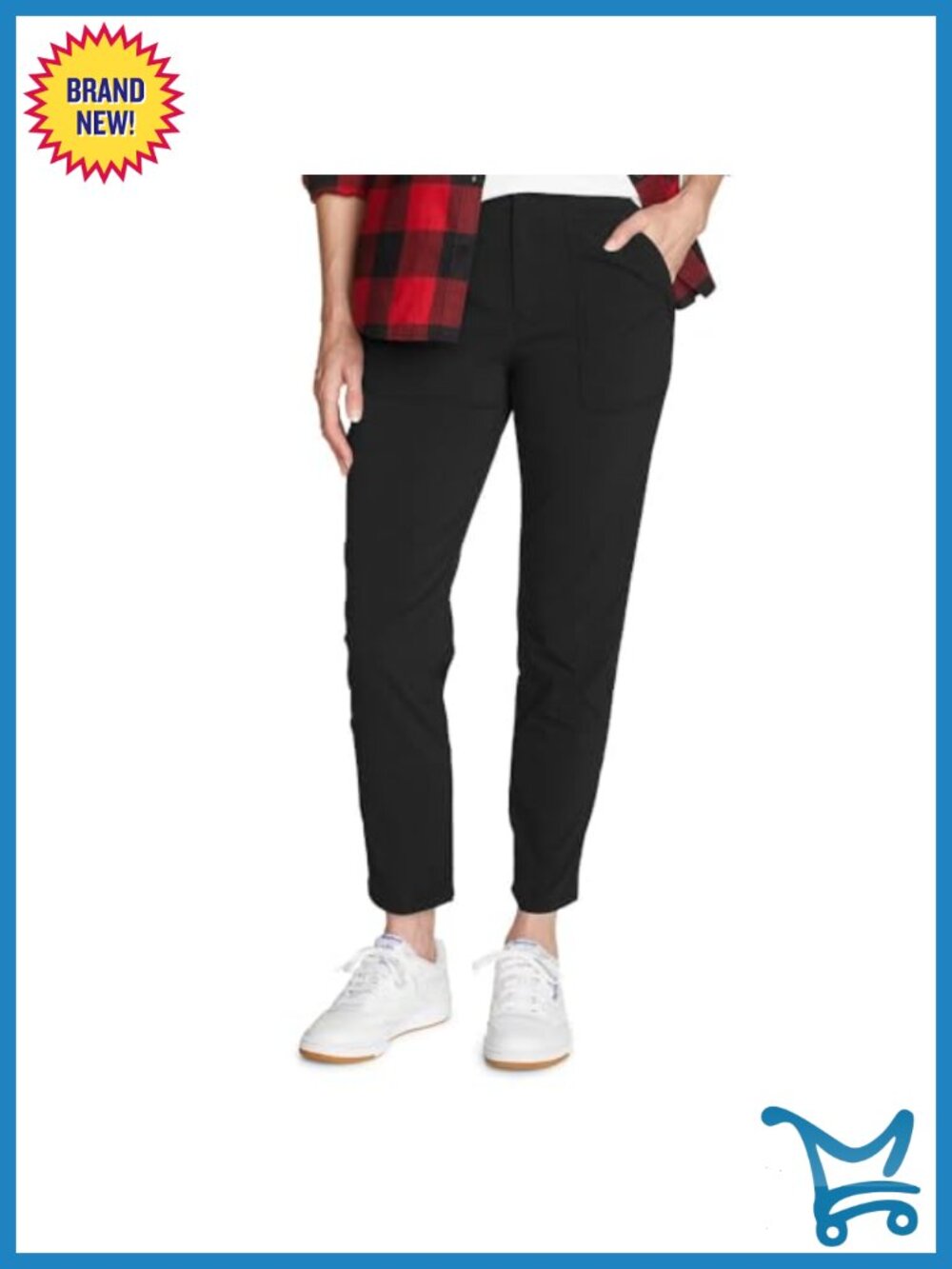 Eddie Bauer Women's Sightscape Horizon Slim Straight Ankle Pants